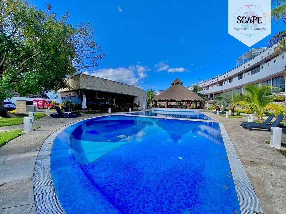 Prázdninový dům Ideal & Calido Apartamento De 3 Pisos Roof & Gym Cancún