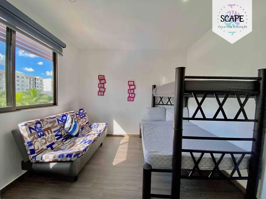 Prázdninový dům Ideal & Calido Apartamento De 3 Pisos Roof & Gym Cancún Mexiko