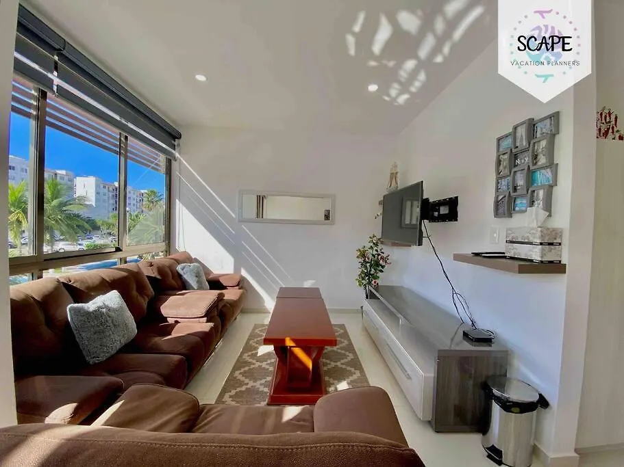 Ideal & Calido Apartamento De 3 Pisos Roof & Gym Cancún Prázdninový dům