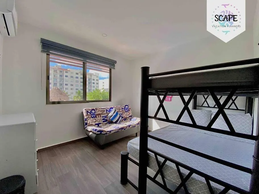 Ideal & Calido Apartamento De 3 Pisos Roof & Gym Cancun Mexico